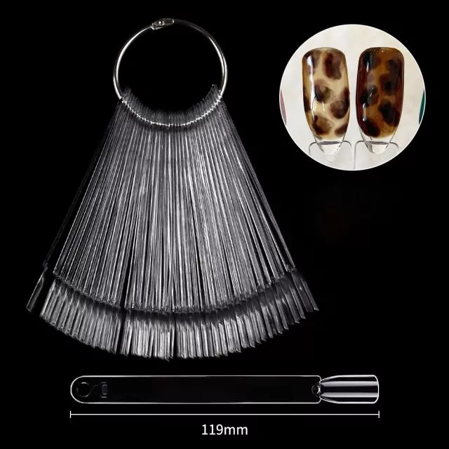 Kynsilakka Värimallit 01/ Transparent 50 kpl