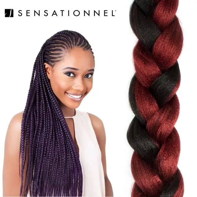 X-Pression Ultra Braid Hiuskuitu #1B/BURG
