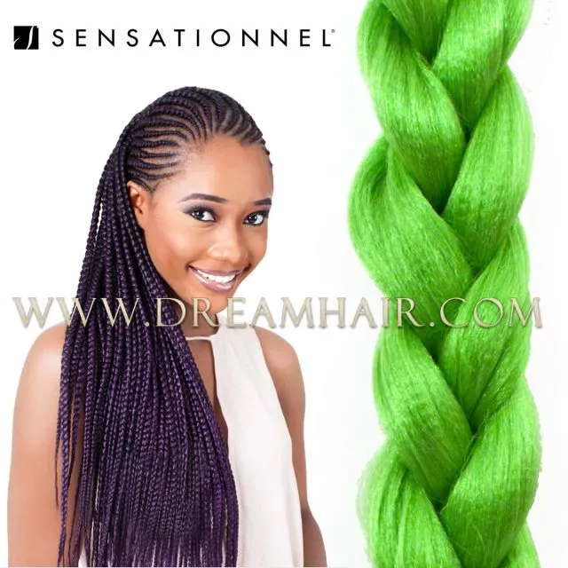 X-Pression Ultra Braid Hiuskuitu Vihreä