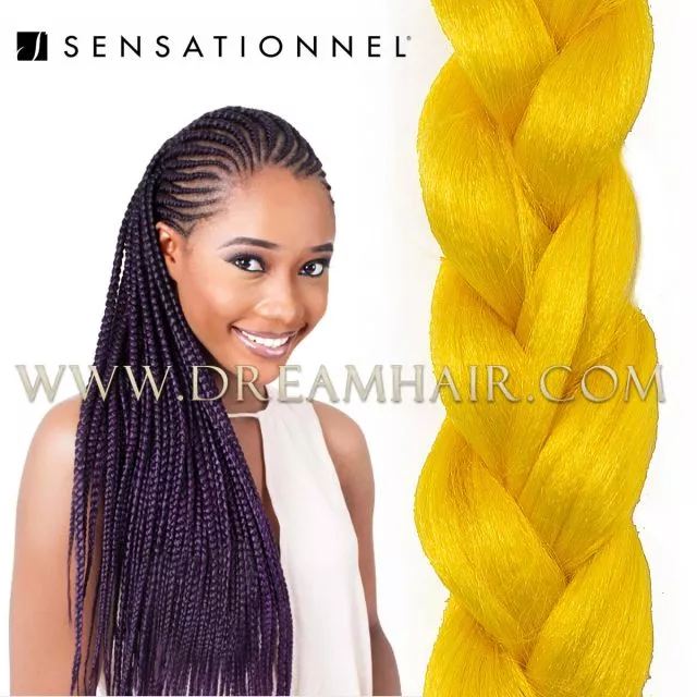 X-Pression Ultra Braid Hiuskuitu Keltainen