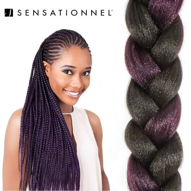 X-Pression Ultra Braid Hiuskuitu #1B/Purple
