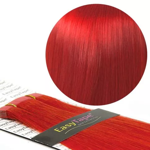 Teippipidennys Premium Hiustenpidennys 40cm 10kpl RED#