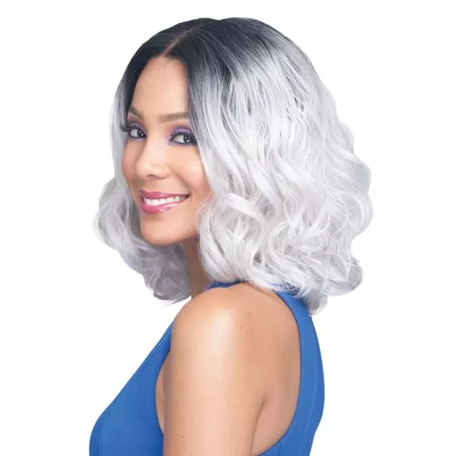 Bobbi Boss Lace Front Wig MLF160 Lacina TT1B/GREY#