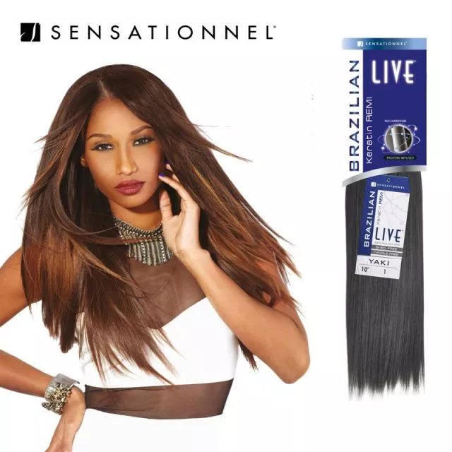 Sensationnel Keratin Remi Brazilian 30cm #1B