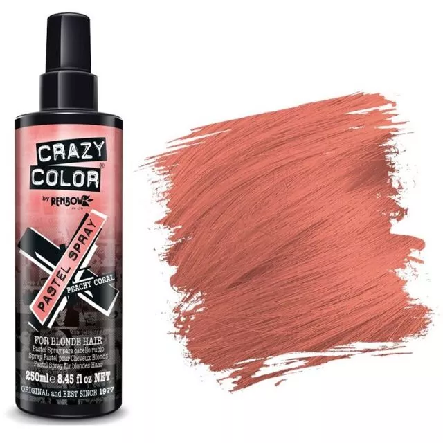 Crazy Color Pastel Spray Peachy Coral