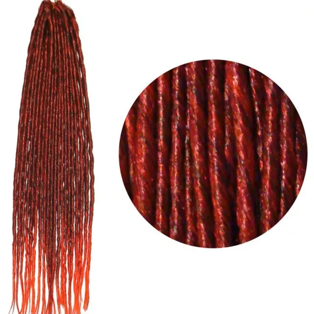 Dreadlock Kuiturasta  T1B/RED#