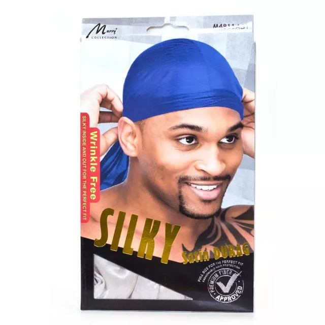 Mens Silky Satin Durag Beige