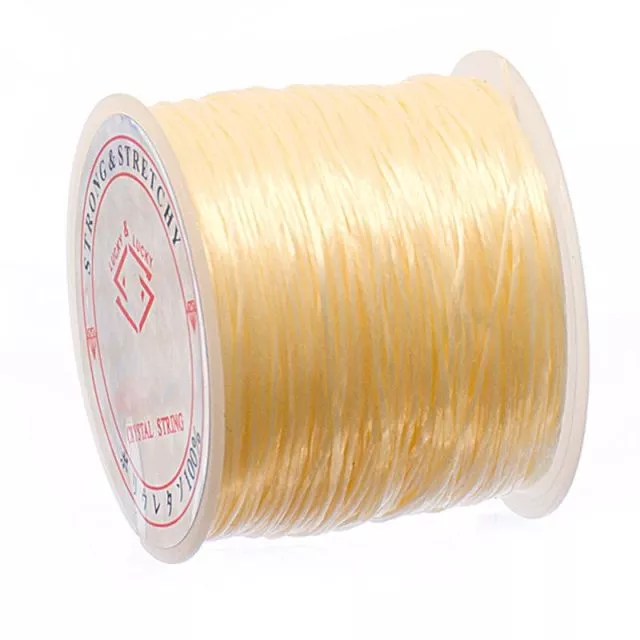 Elastinen Crystal String Lanka Blond