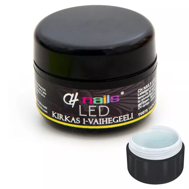 CH Nails LED-line Kirkas 1-Vaihe Geeli 15ml