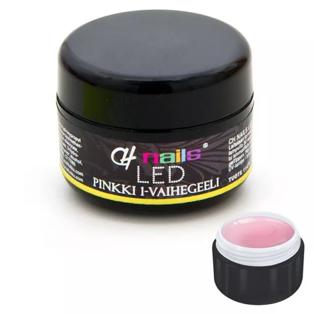 CH Nails LED-line Pinkki 1-Vaihe Geeli 15ml