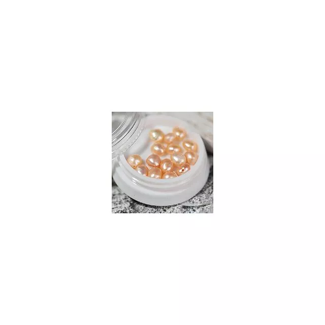 Nail Decoration Pearls Orange