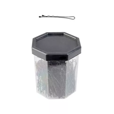 Barber pins for hair 150 pcs 4.9cm black