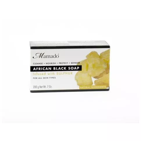 Mamado African Black Soap 200g Sulpur