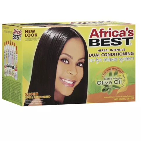 Africa's Best Herbal Intensive Dual Conditioning Relaxer System Super