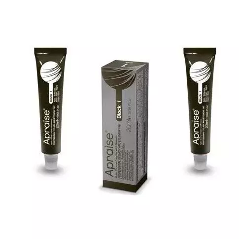 Apraise Kestoväri Ripsille ja Kulmille Black 1#