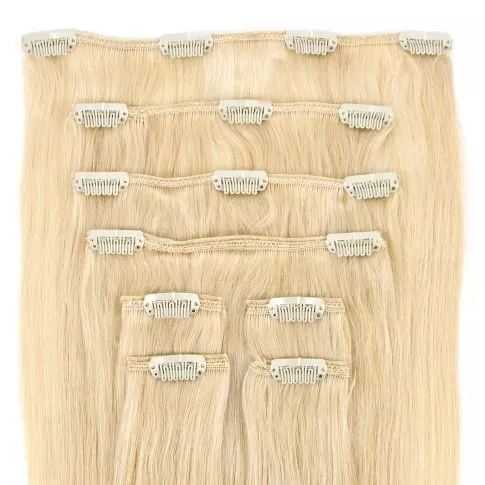 Klipsipidennys 50cm / 100g Väri Whiteblond#