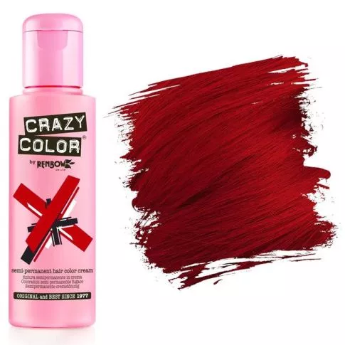 Crazy Color Shokkiväri Ruby Rouge #66