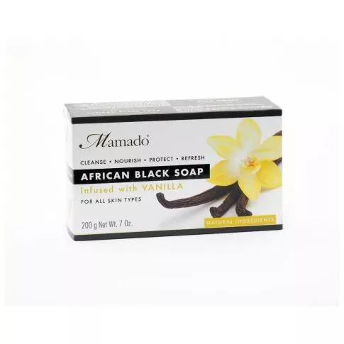 Mamado African Black Soap 200g Vanilla