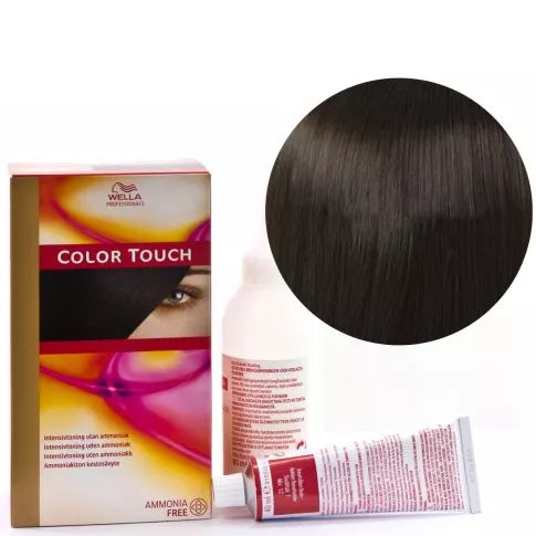 Wella Color Touch Ammoniakiton Kestosävyte Kotikäyttöön 4/0