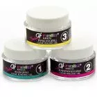 CH Nails Baseline 3-vaihe UV-Geelipakkaus 3 x 5ml Kirkas